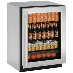 Photo of 2000 Series 4.9 Cu. Ft. Refrigerator - Stainless Steel Glass Door