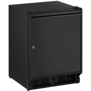 Photo of 3.3 Cu. Ft. Built-in Refrigerator with Lock - Black Cabinet with Black Door - Right Hinge