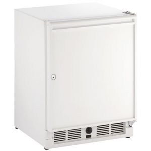 Photo of 3.3 Cu. Ft. Built-in Refrigerator with Lock - White Cabinet with White Door - Left Hinge