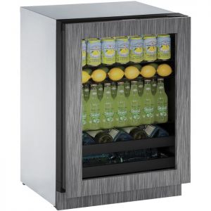 Photo of 3000 Series 24 inch Beverage Center - Integrated Frame Glass Door - Right Hinge
