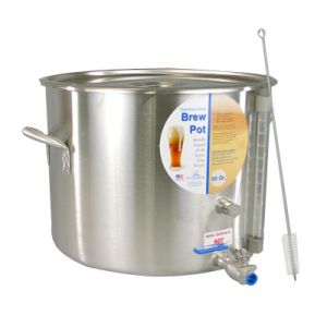 Photo of 15 Gallon Stainless Steel Brew Pot with Site Gauge