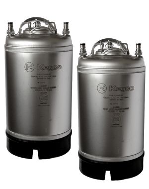 Photo of Home Brew Beer Kegs - Ball Lock 3 Gallon Strap Handle - Set of 2