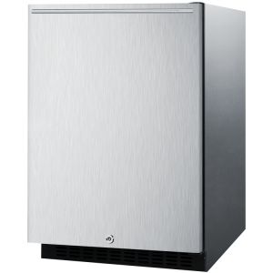 Photo of 4.8 cf Built-In Undercounter ADA Compliant All-Refrigerator - Stainless Steel Exterior