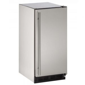 Photo of Outdoor Clear Ice Maker - Stainless Steel Cabinet with Stainless Steel Door - Pump