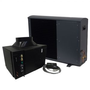 Photo of 1/4 Ton 3,000 BTU Split System Wine Cooling Unit with Electric Heating Option