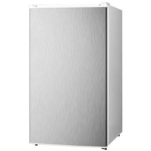 Photo of Summit FF41ESSS 3.6 cf Refrigerator-Freezer with Stainless Steel Door - White