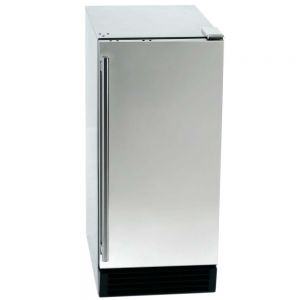 Photo of 44 lbs. Built-in Clear Ice Maker - Stainless Steel Door