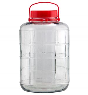 Photo of 4.75 Gallon Wide Mouth Glass Carboy