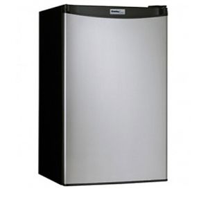 Photo of Danby DCR88BSLDD 3.2 Cubic Foot Counterhigh Compact Refrigerator - Black Cabinet with Stainless Steel Door