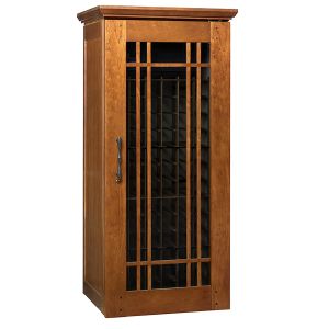 Photo of Mission 1400 172-Bottle Wine Cellar - Provincial Cherry Finish