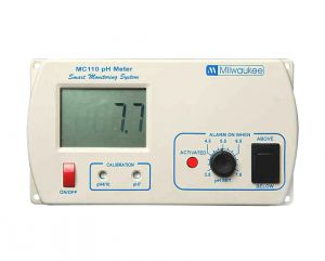 Photo of pH Monitor (setpoint range 3.5 to 7.5 pH)