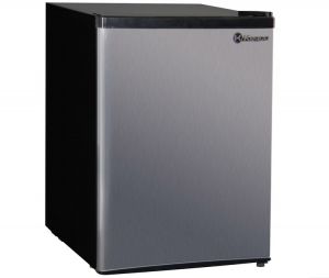 Photo of 2.4 Cu. Ft. Compact Refrigerator - Stainless Steel Door