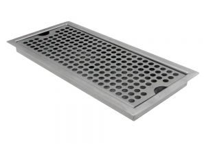Photo of Stainless Steel Flush Mount Drip Tray w/ Drain