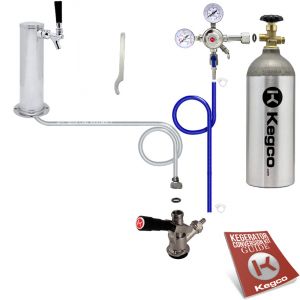Photo of Kegco Standard Tower Kegerator Conversion Kit - EBSTCK-T742_5T - With Tank - On Ebay
