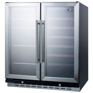 Photo of 30 inch Built-In Undercounter Dual Zone Wine and Beverage Cooler