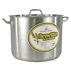 Photo of 40 Qt. BrewRite Stainless Steel Brew Kettle