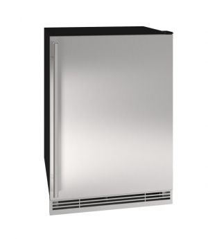 Photo of 24 inch Refrigerator with Reversible Hinge Solid Stainless Door