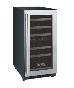 Photo of Inventory Reduction - FlexCount Series 30 Bottle Dual-Zone Wine Refrigerator - Right Hinge