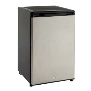 Photo of Avanti AR4596SS - 4.5 CF Counterhigh Refrigerator - Black with Stainless Steel Door