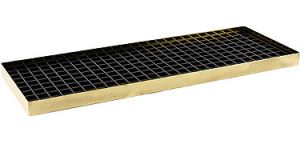 Photo of 15 inch Surface Mount Brass Drip Tray - No Drain