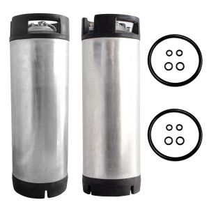 Photo of <b>BACKORDERED</b> Set of 2 - Reconditioned  5 Gallon Ball Lock Keg
