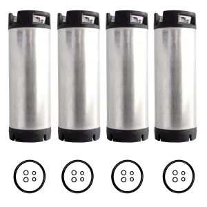 Photo of Set of 4 - Reconditioned  5 Gallon Pin Lock Kegs
