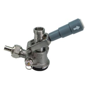 Photo of D System Keg Tap Coupler - Grey Lever Handle