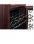 Chrome Scalloped Wine Racking