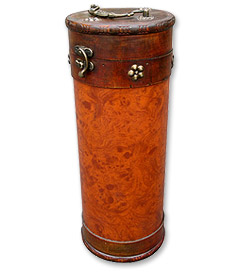 Photo of Watch Tower Single-Bottle Wooden Wine Tube