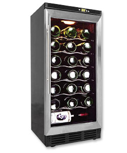 Photo of Vinotemp VT-32SB 32-Bottle Wine Cooler with Stainless Steel Door Trim
