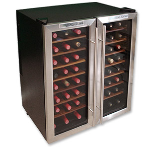 Photo of Vinotemp VT-48TEDS-2Z 48-Bottle Thermoelectric Wine Cooler