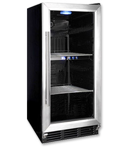 Photo of Vinotemp BC-32SB Beverage Cooler with Stainless Steel Glass Door