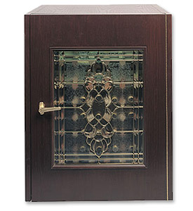 Vinotemp 300WCB Wine Cellar w/Beveled Glass Door