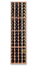 Photo of Designer Series Inidividual 4-Column Individual Bottle Wine Rack