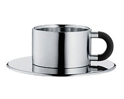 Photo of WMF Kult Stainless Espresso Cup with Saucer