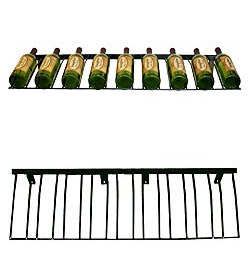 Photo of VintageView 9-Bottle Presentation Wine Rack