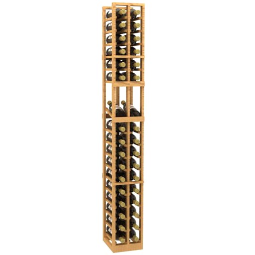 2 Column Display Wood Wine Rack | BeverageFactory.com