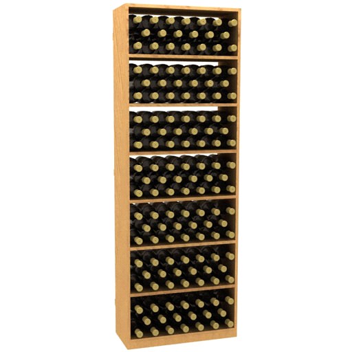 Solid Rectangular Wine Bin