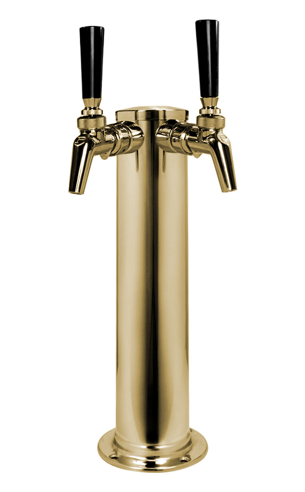 USED Polished Brass Beer Faucet 
