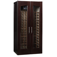 Le Cache Contemporary Series Model 2400 Wine Cellar - 286-Bottle Capacity, Chocolate Cherry Finish