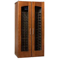 Le Cache Contemporary Series Model 2400 Wine Cellar - 286-Bottle Capacity, Provincial Cherry Finish