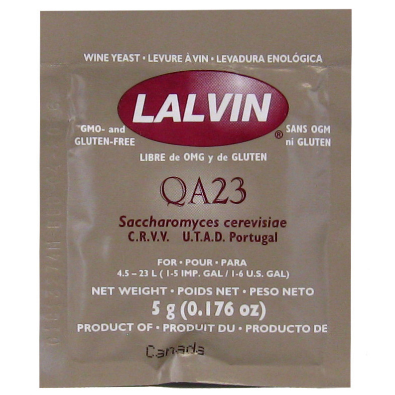 BSG 4924 Lalvin QA23 Wine Yeast 5 g Home Brew Dry Wine Yeast