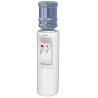Hot 'N Cold Water Cooler - White w/SS Reservoir