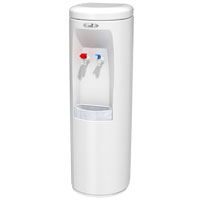 Hot 'N Cold Water Cooler - White w/SS Reservoir