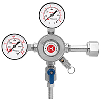 Pro Series Commercial Grade Dual Gauge Co2 Keg Beer Kegerator Regulator
