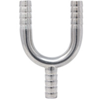 Set of 10 Stainless Steel 