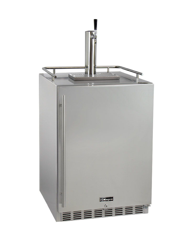 Kegco HK38SSU1 FullSize Digital Outdoor UnderCounter Keg Beer