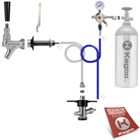 Economy Door Mount DIY Kegerator Keg Tap Conversion Kit