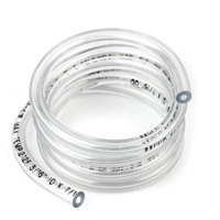 5 Feet of Clear Beer Line with two 3/16