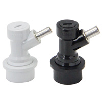 Ball Lock Becker Keg Home Brew Keg Tap - 1/4in. Barb